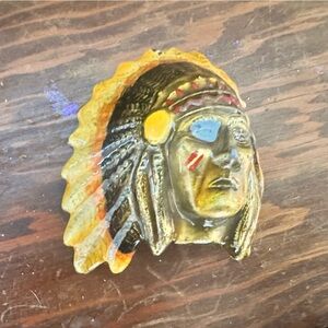 Handcrafted Multicolor Tribal Belt Buckle